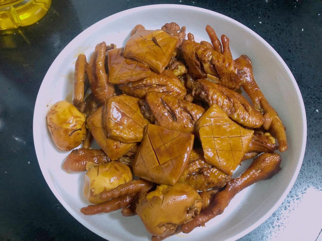 （零失误）卤鸡腿、鸡爪、鸡蛋、鸡翅