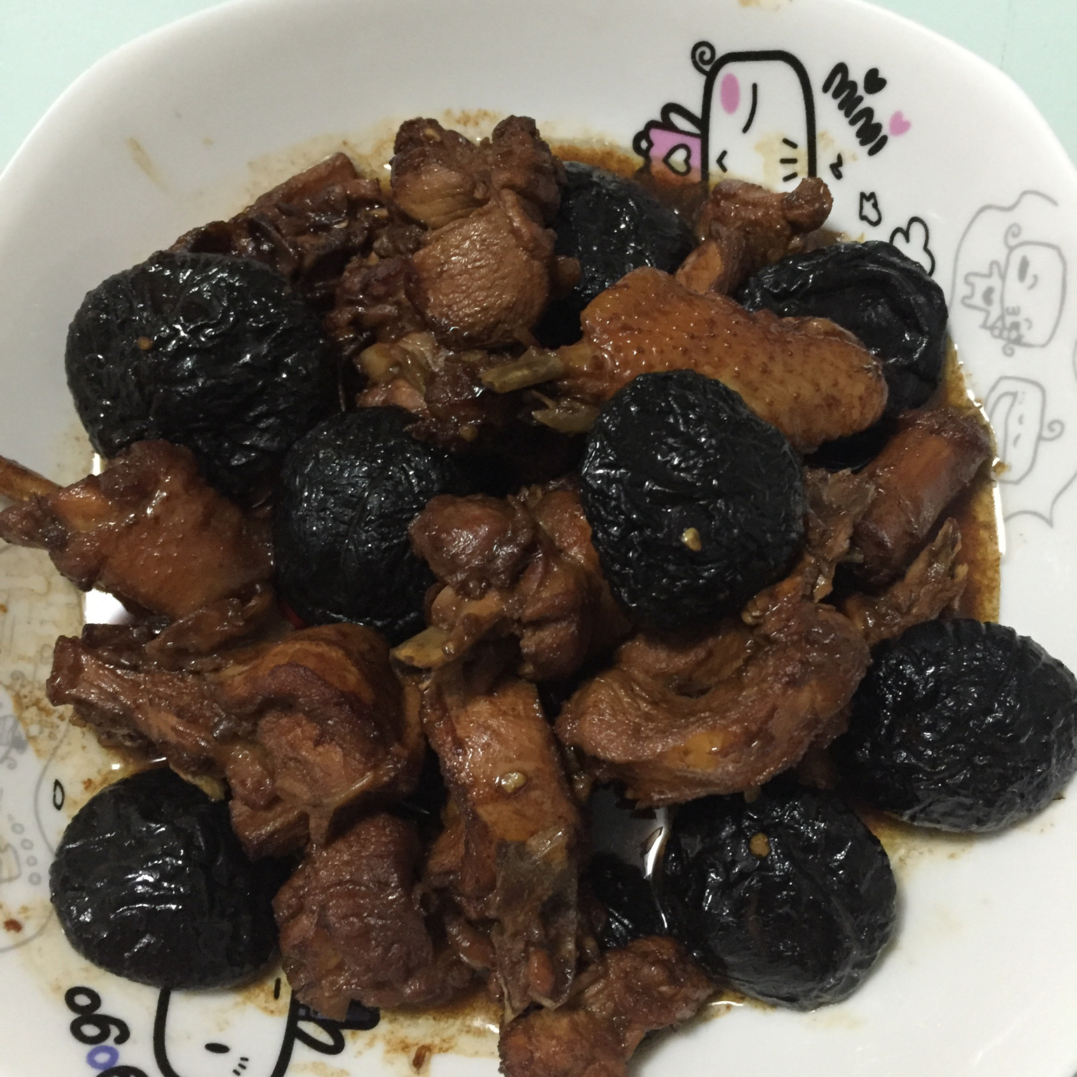 家常红烧鸡块
