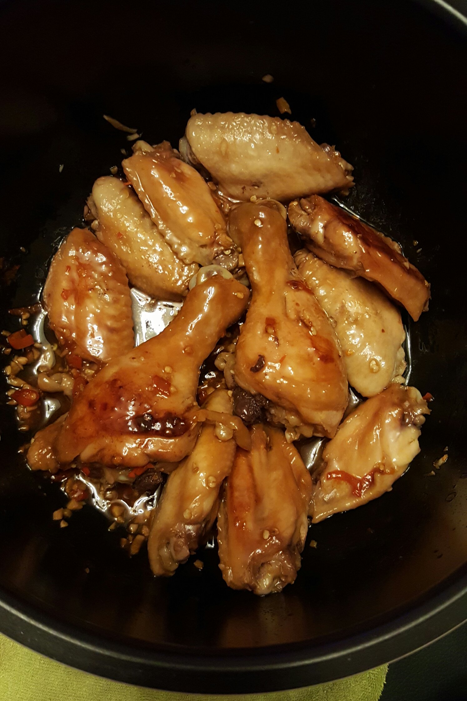 电饭锅焗鸡翅
