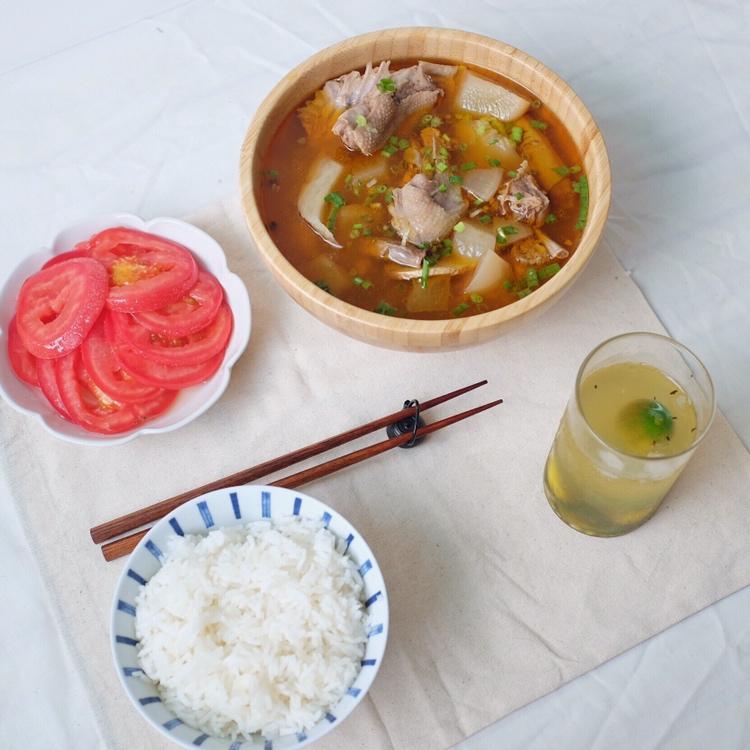 酸萝卜老鸭汤