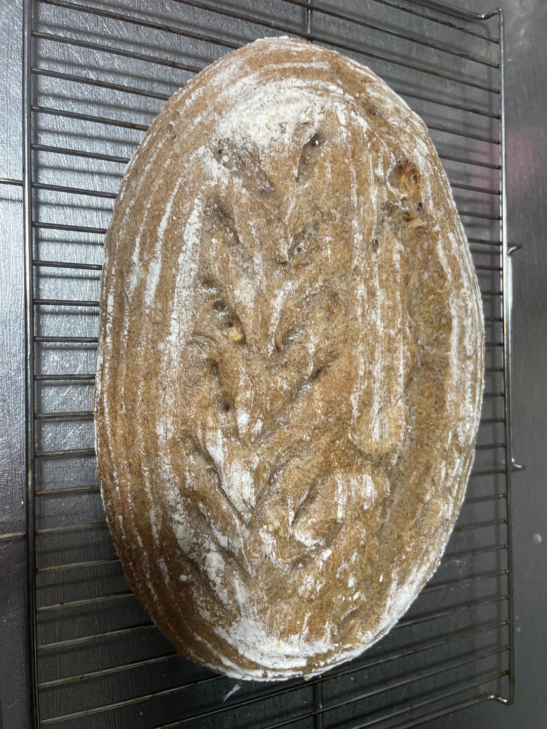 全麦核桃面包---无糖无油