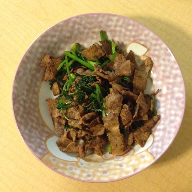 孜然羊肉片