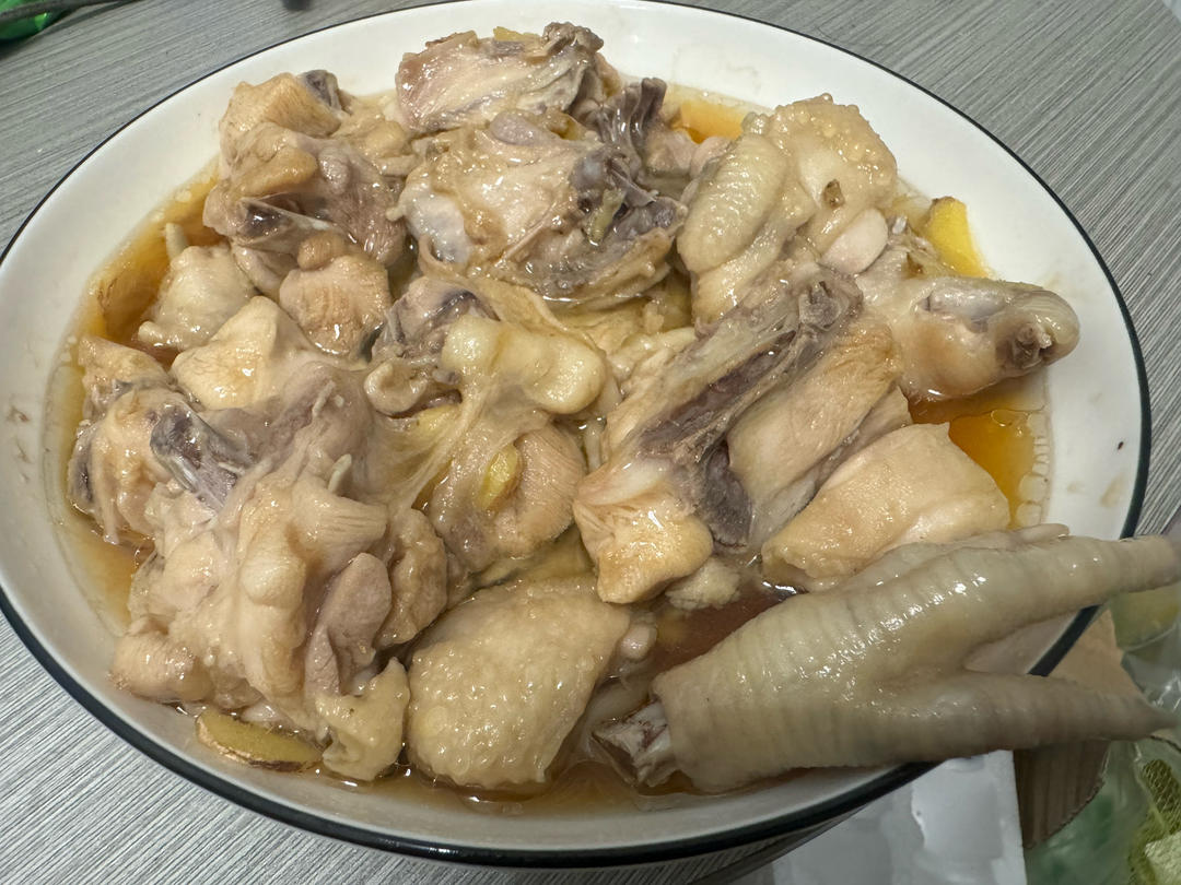 原汁原味蒸鸡（广东口味)