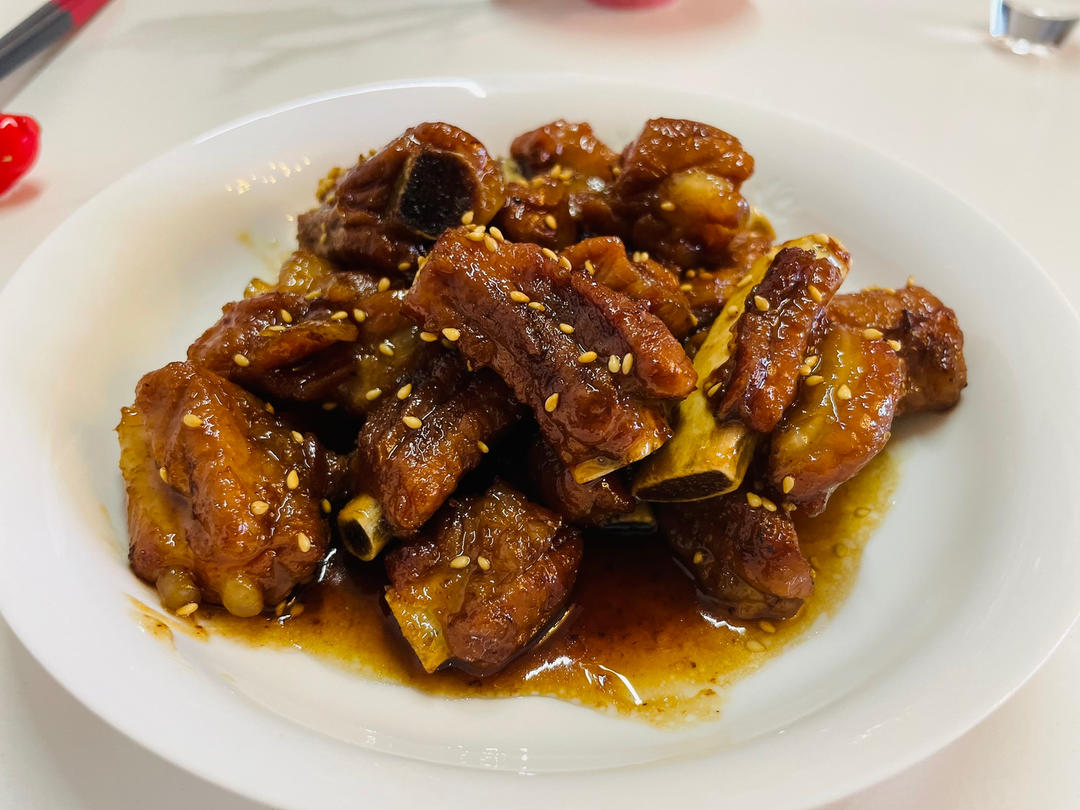 糖醋排骨/糖醋小排（不放油）（12345口诀做出正宗上海本帮）