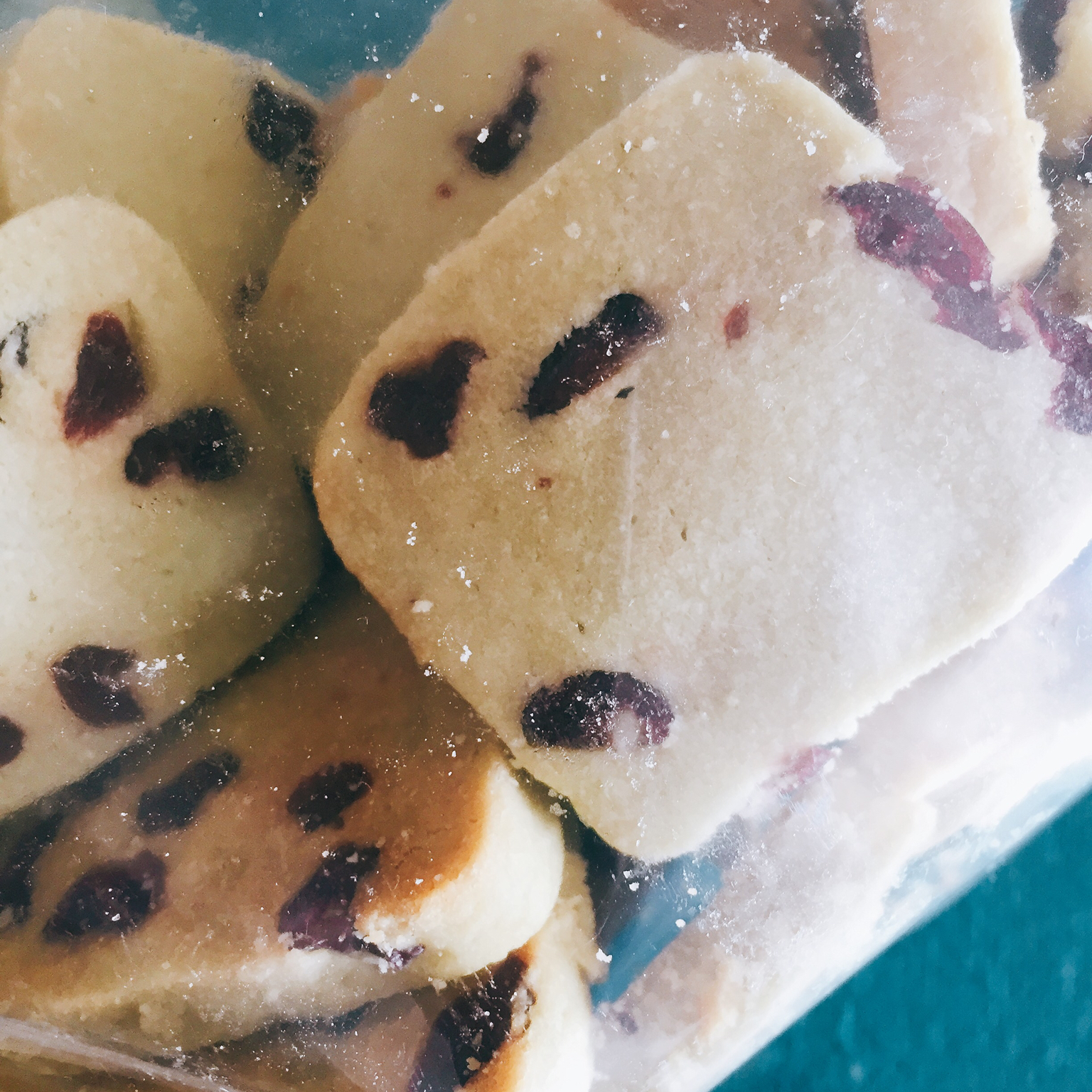 抹茶蔓越莓饼干