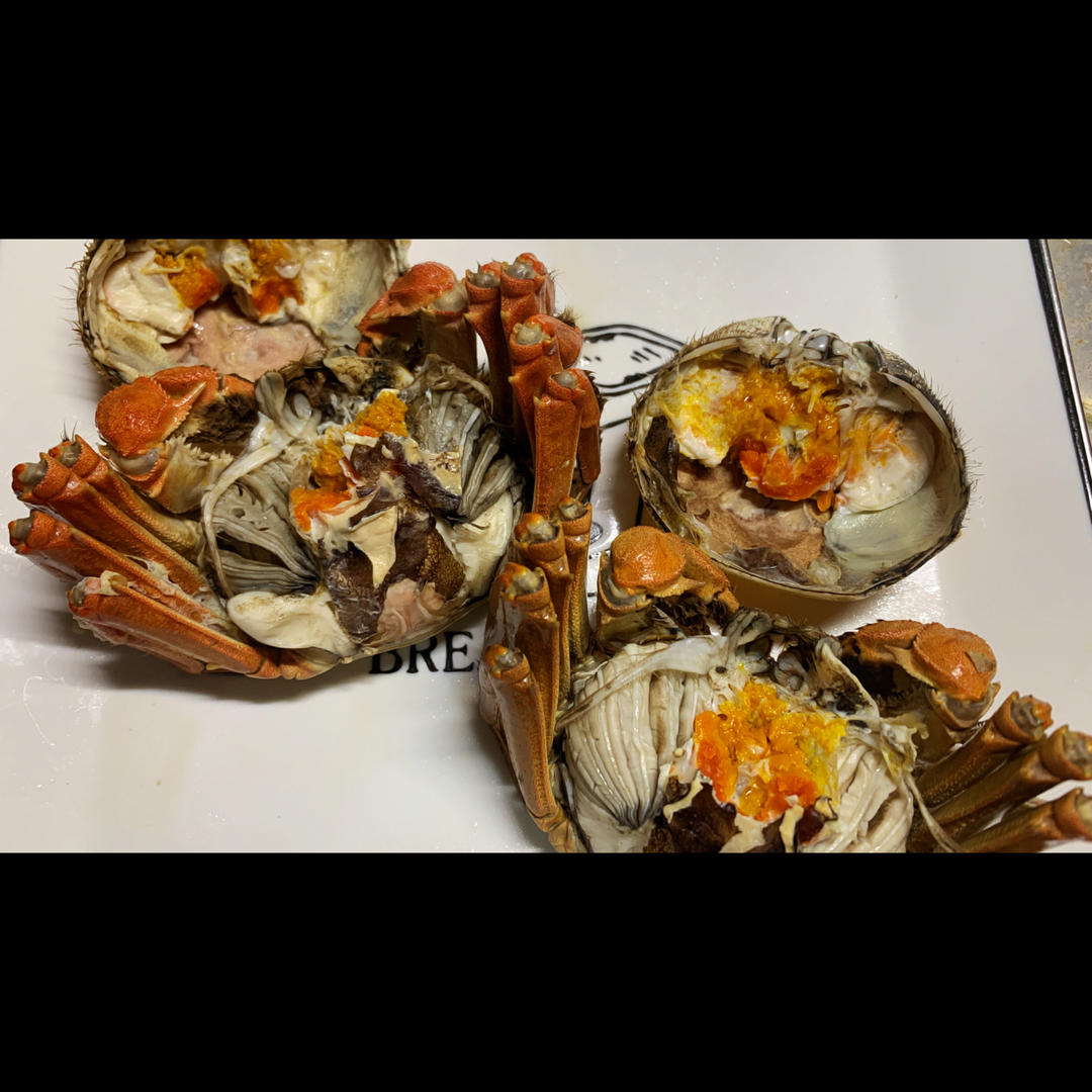 清蒸大闸蟹