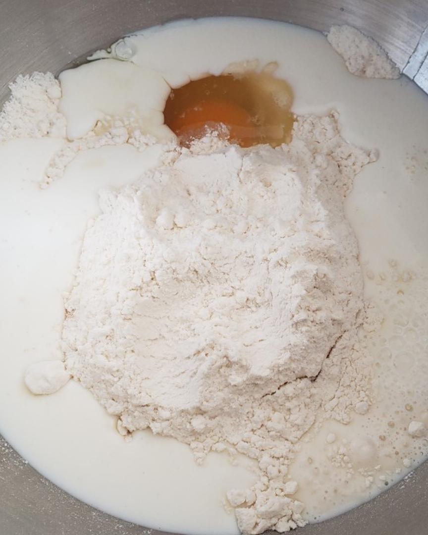 纯奶手撕吐司的做法 步骤1