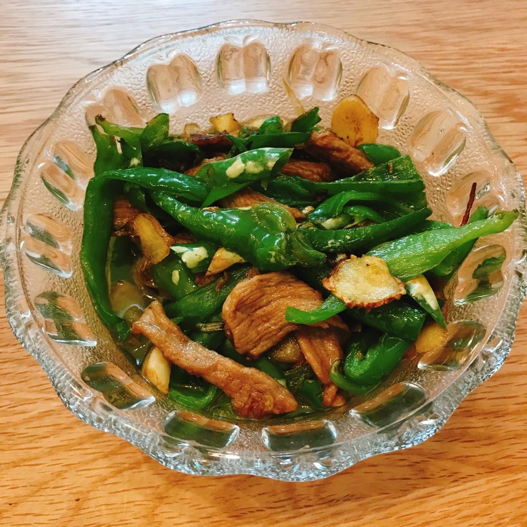 巨下饭的青椒炒肉丝