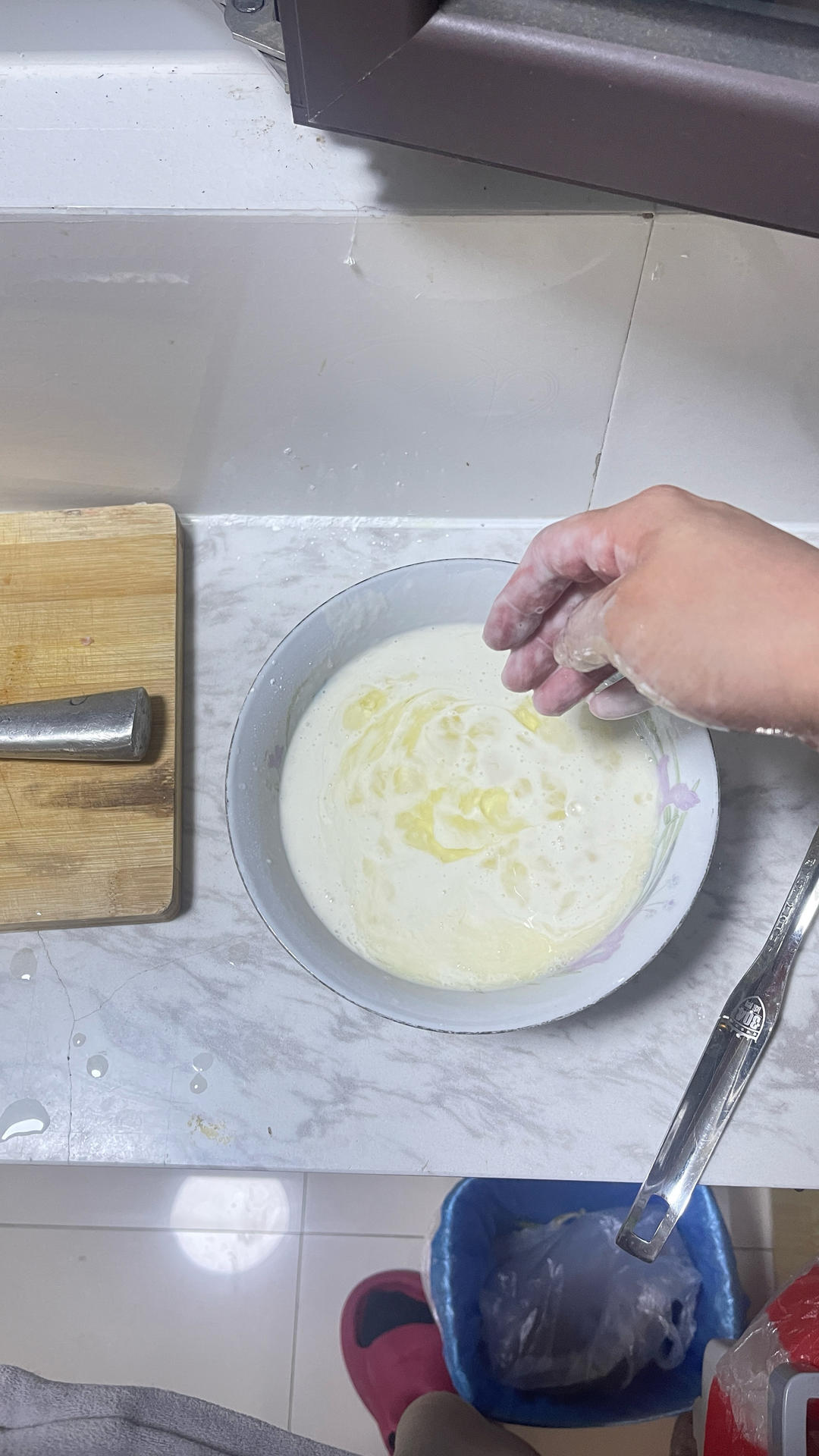 纯奶手撕吐司的做法 步骤1