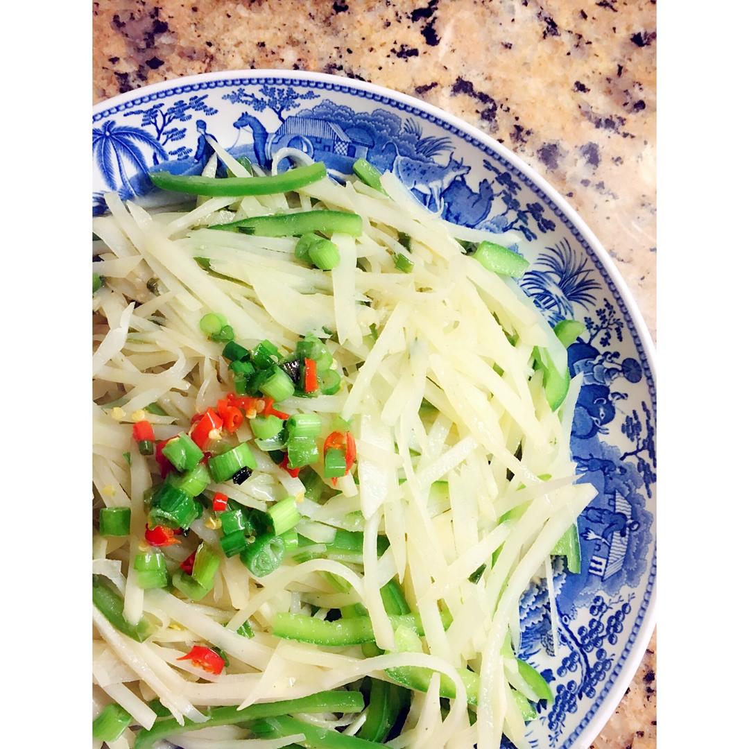 家常菜 酸辣土豆丝