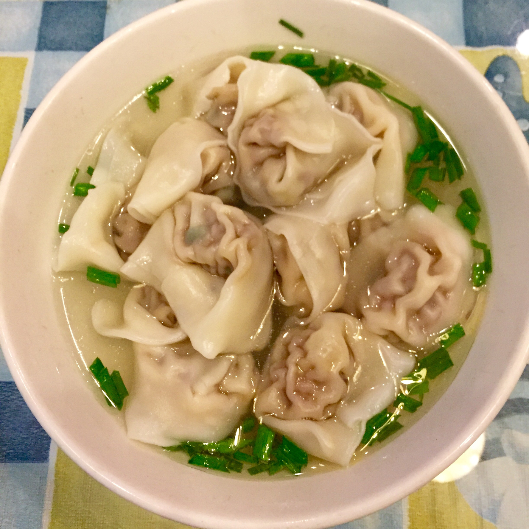 神奇蓝精灵做的云吞的制作步骤元宝