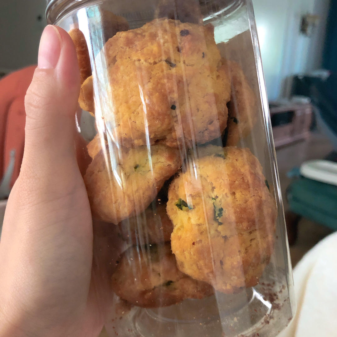 【小高姐】香葱饼干 材料做法都简单的酥软饼干