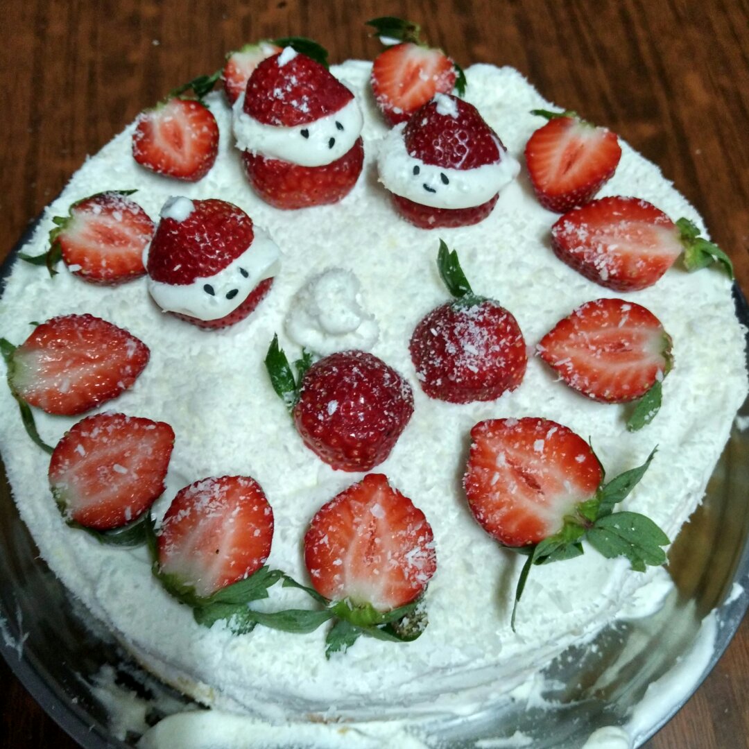 圣诞呆萌裸蛋糕