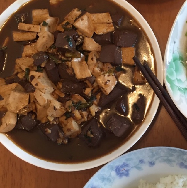 鸳鸯豆腐——口感滑嫩，味道超好哦