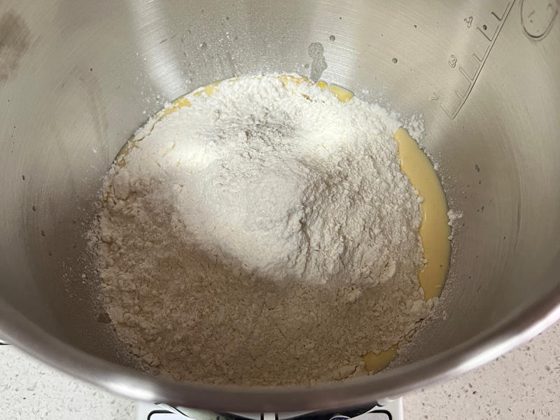 纯奶手撕吐司的做法 步骤1