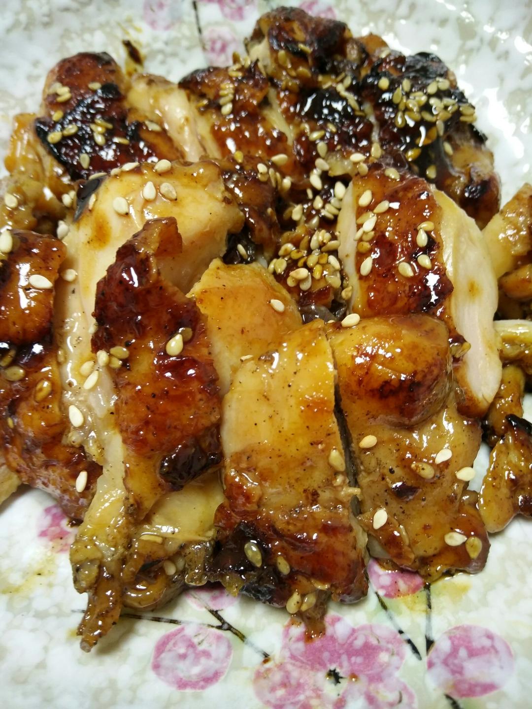 浓香照烧黑椒鸡腿