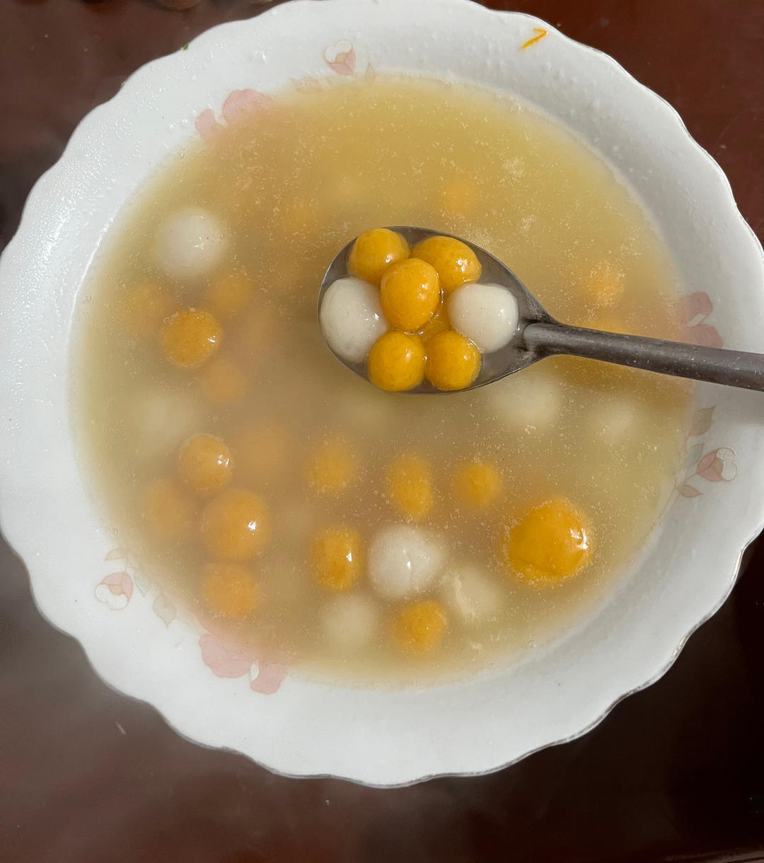 南瓜汤圆
