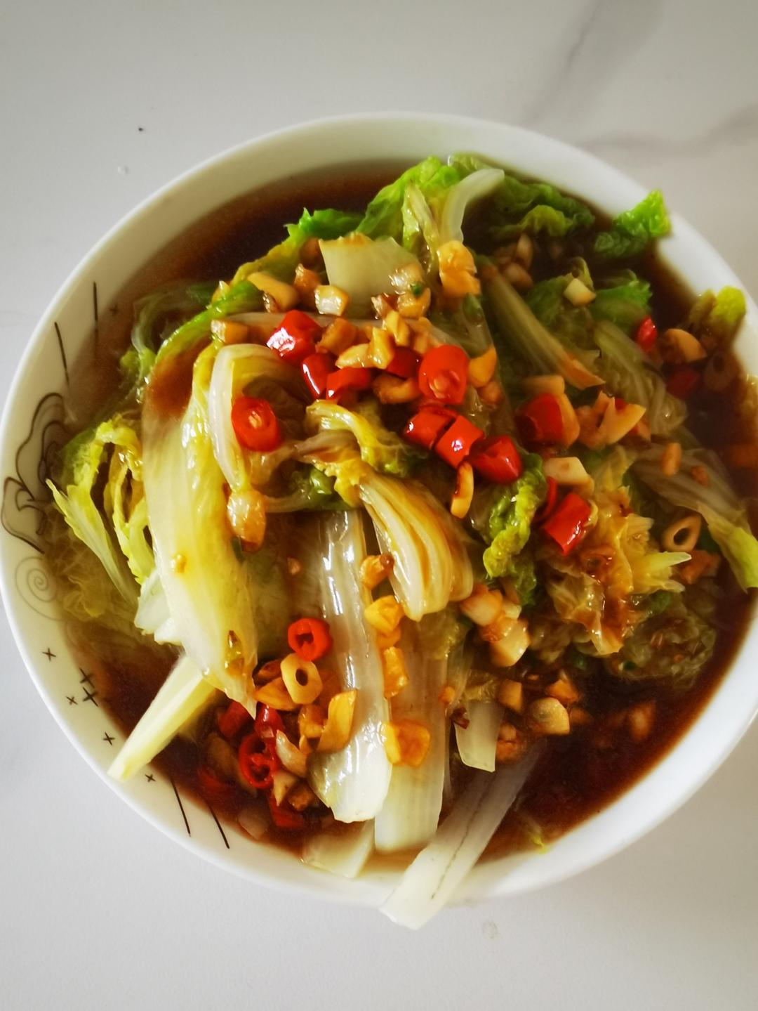 5分钟蒜蓉蚝油娃娃菜‼️健康低脂不长胖