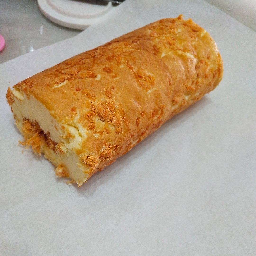 香葱肉松卷 蛋糕卷-无敌美味