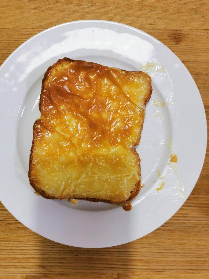 零失败快手岩烧乳酪(熔岩吐司)十分钟网红早餐，好吃哭
