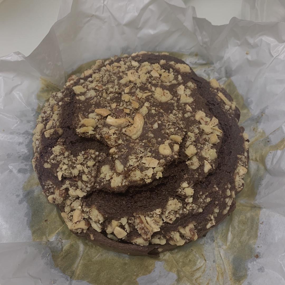 低脂香蕉可可布朗尼