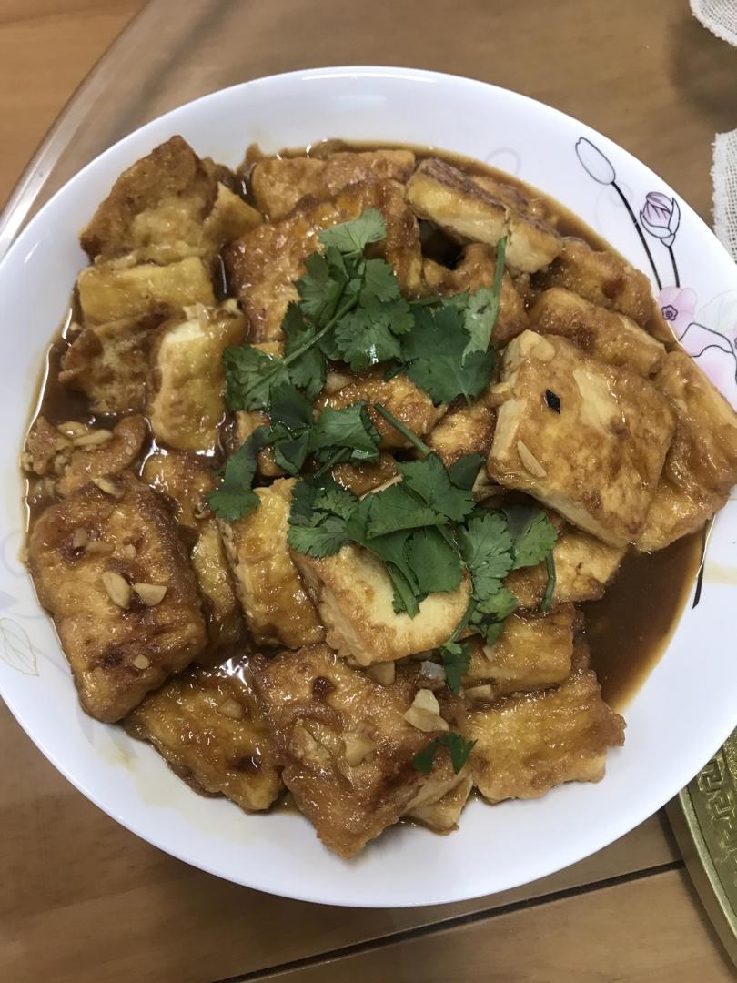 无敌好吃的香煎豆腐