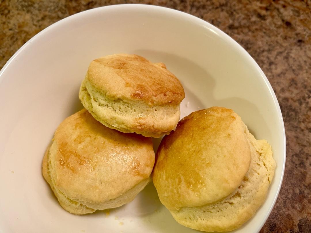 一定要尝试！爆炸好吃的！淡奶司康！【空气炸锅司康】