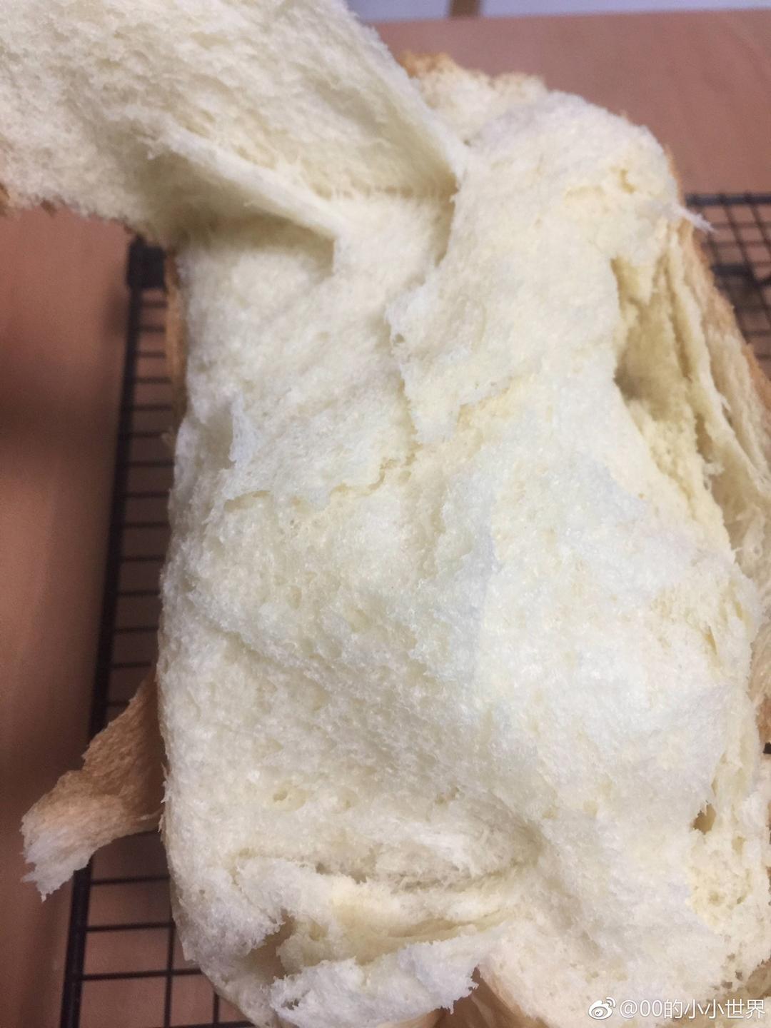 纯奶手撕吐司的做法 步骤1