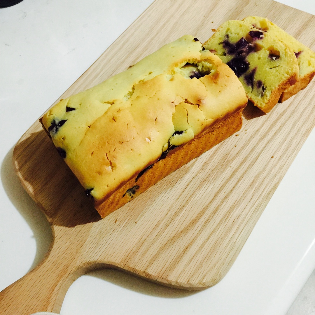 丰富的香气——柠檬蓝莓意式奶酪磅蛋糕