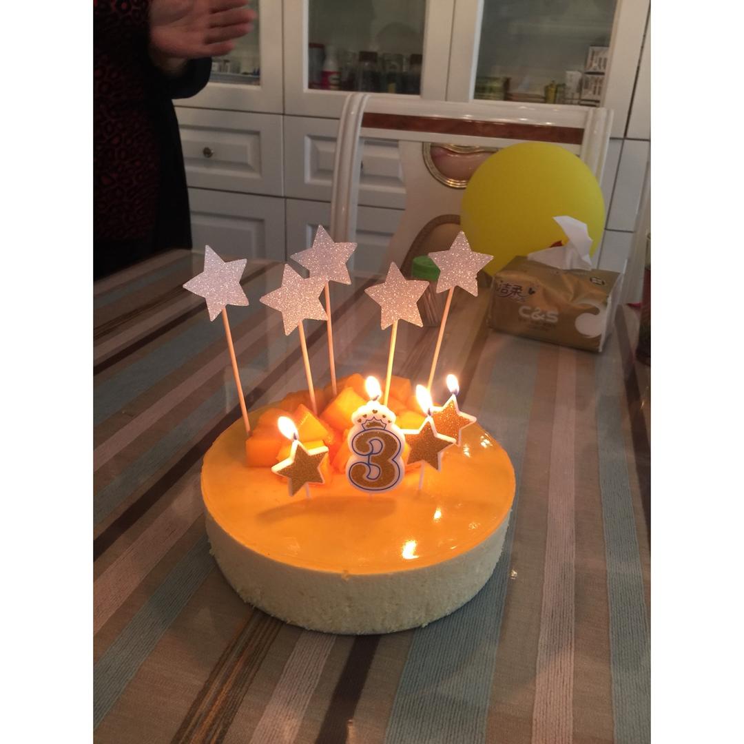 芒果慕斯蛋糕（8寸）