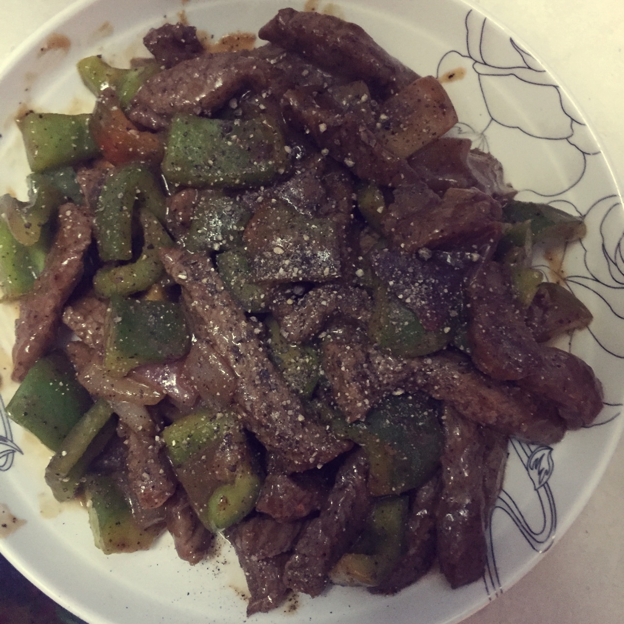 黑椒牛柳