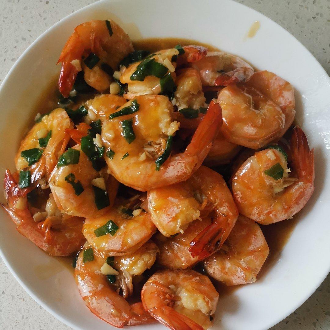 十分钟做好吃的红烧大虾