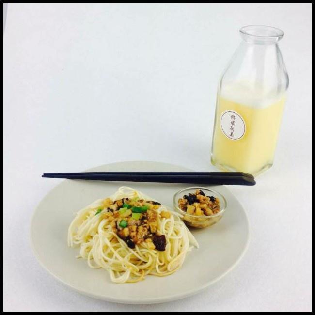 肉酱杂菇面（杂酱面）