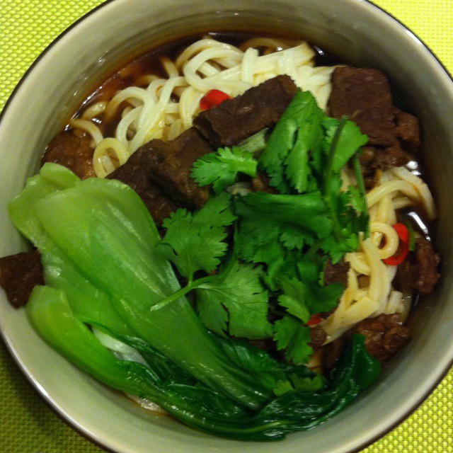 私房红烧牛肉面