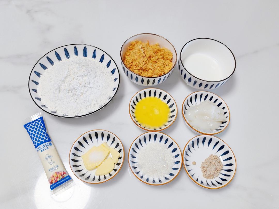 纯奶手撕吐司的做法 步骤1