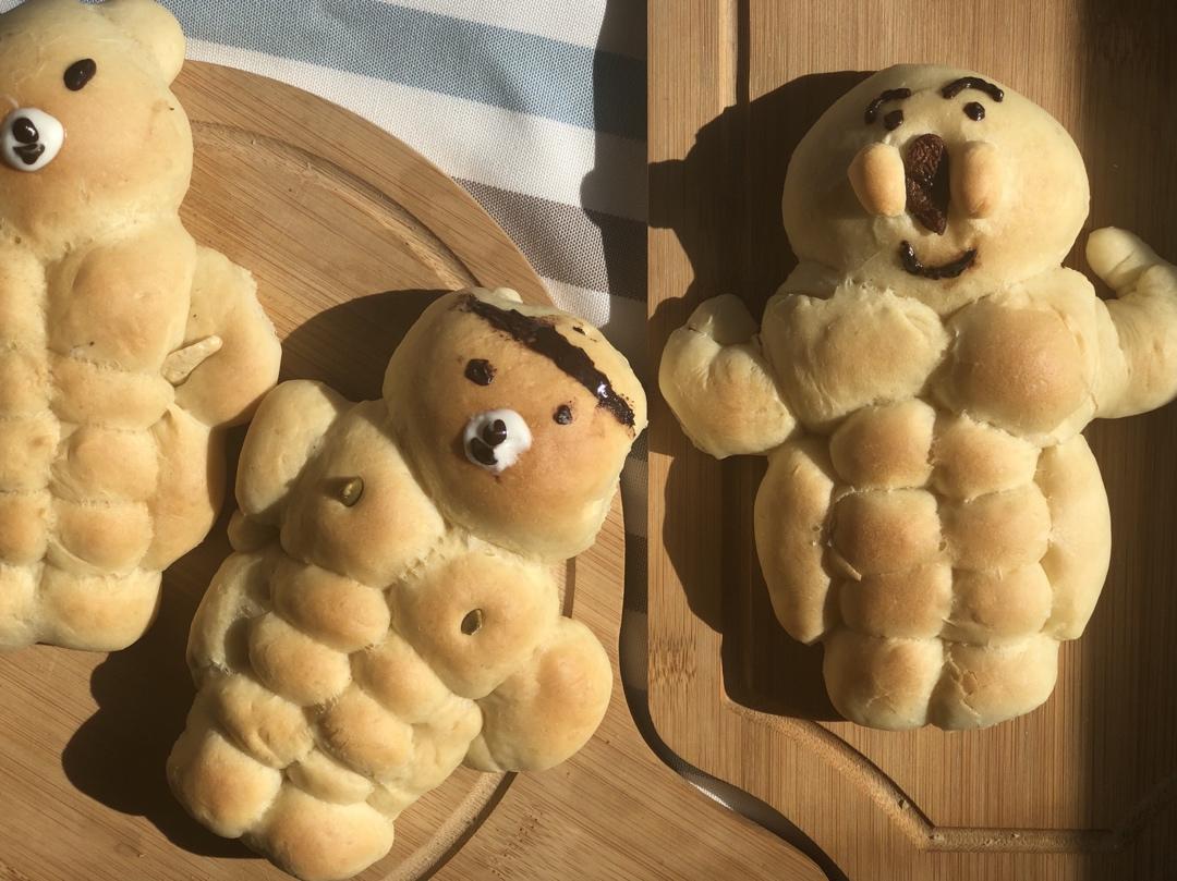 💪🏻🐻肌肉熊面包