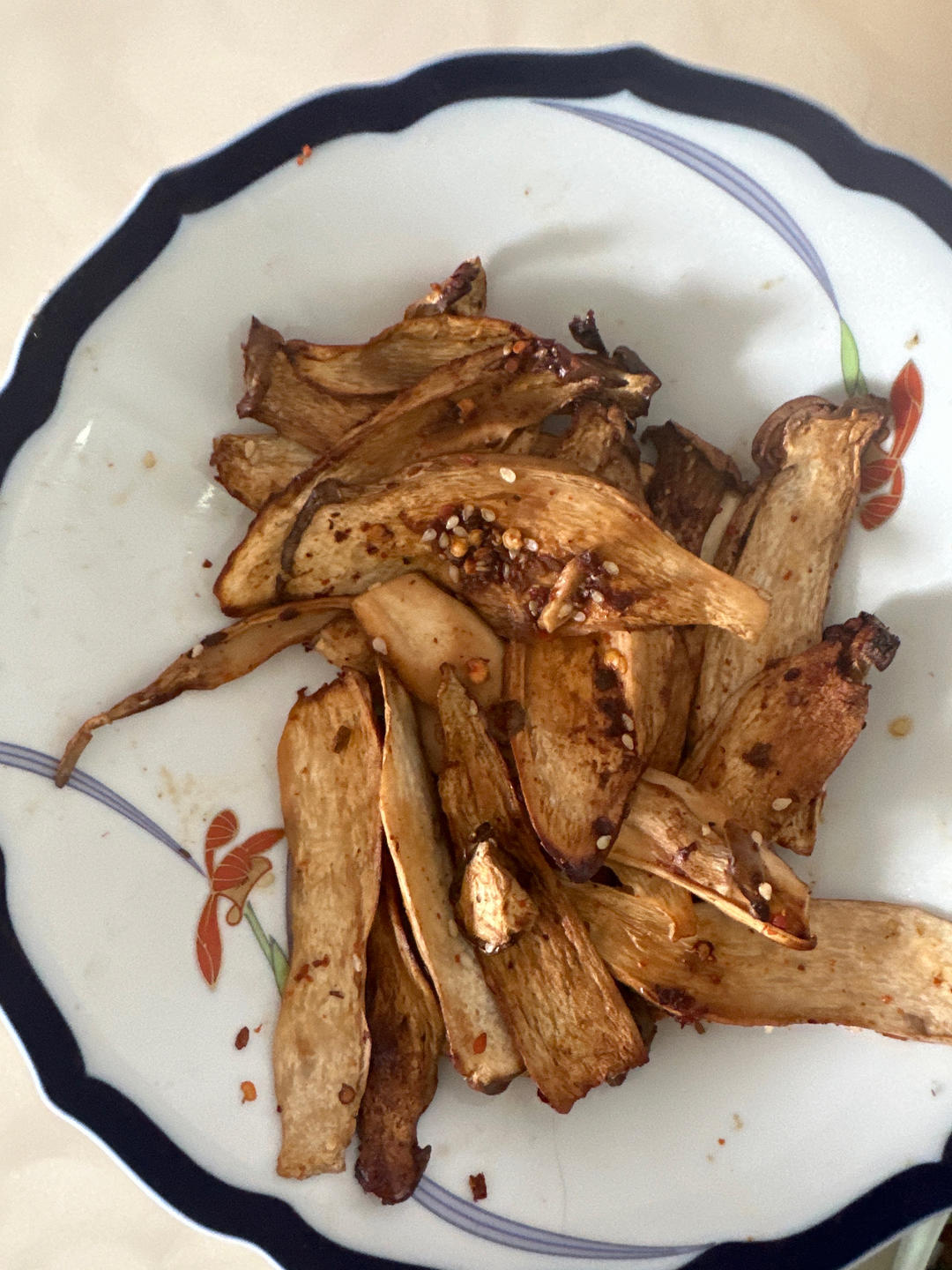 比肉好吃的烤箱烤杏鲍菇