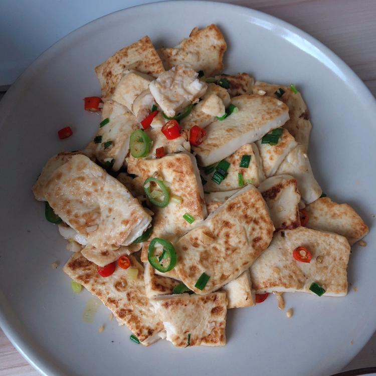 焖豆腐
