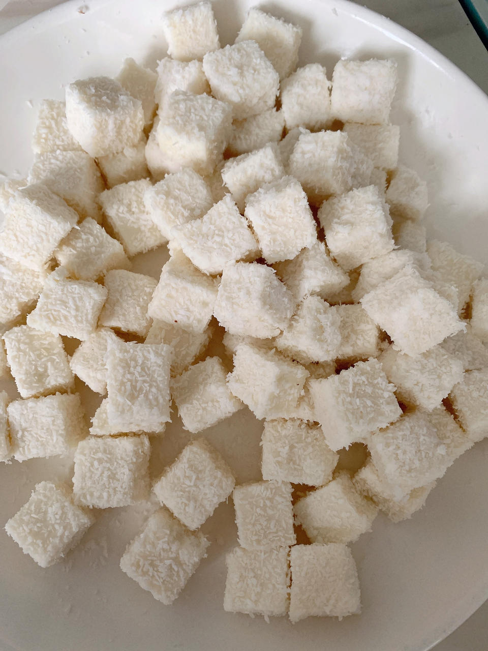 椰丝牛奶小方--椰浆版