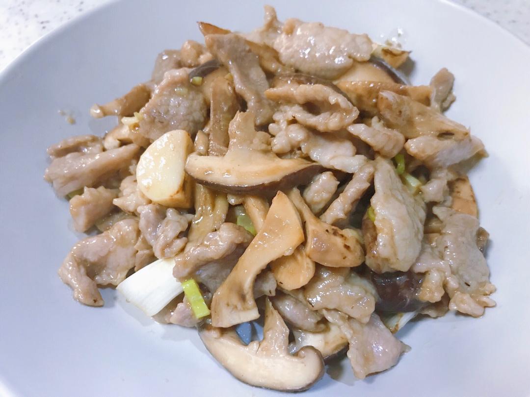 香菇炒肉