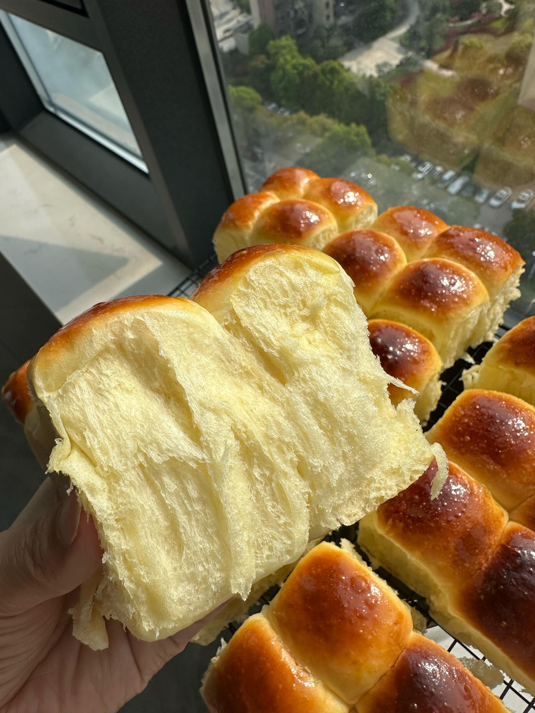 山姆同款黄油餐包，超简单在家就能复刻，卡白办了！