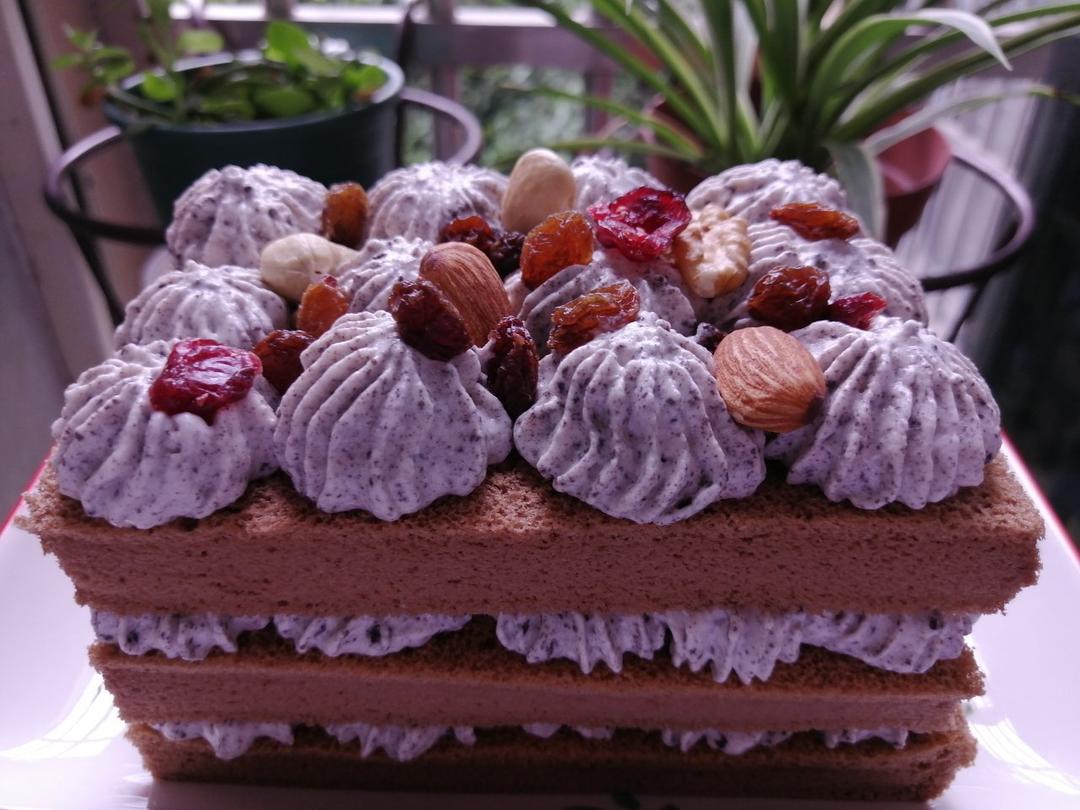 可可奥利奥咸奶油蛋糕