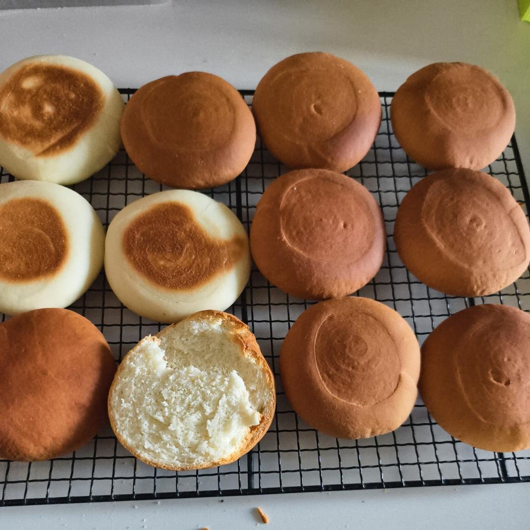 我要告诉所有的朋友‼️烤白面饼 白面馍（养胃）这么做太棒了