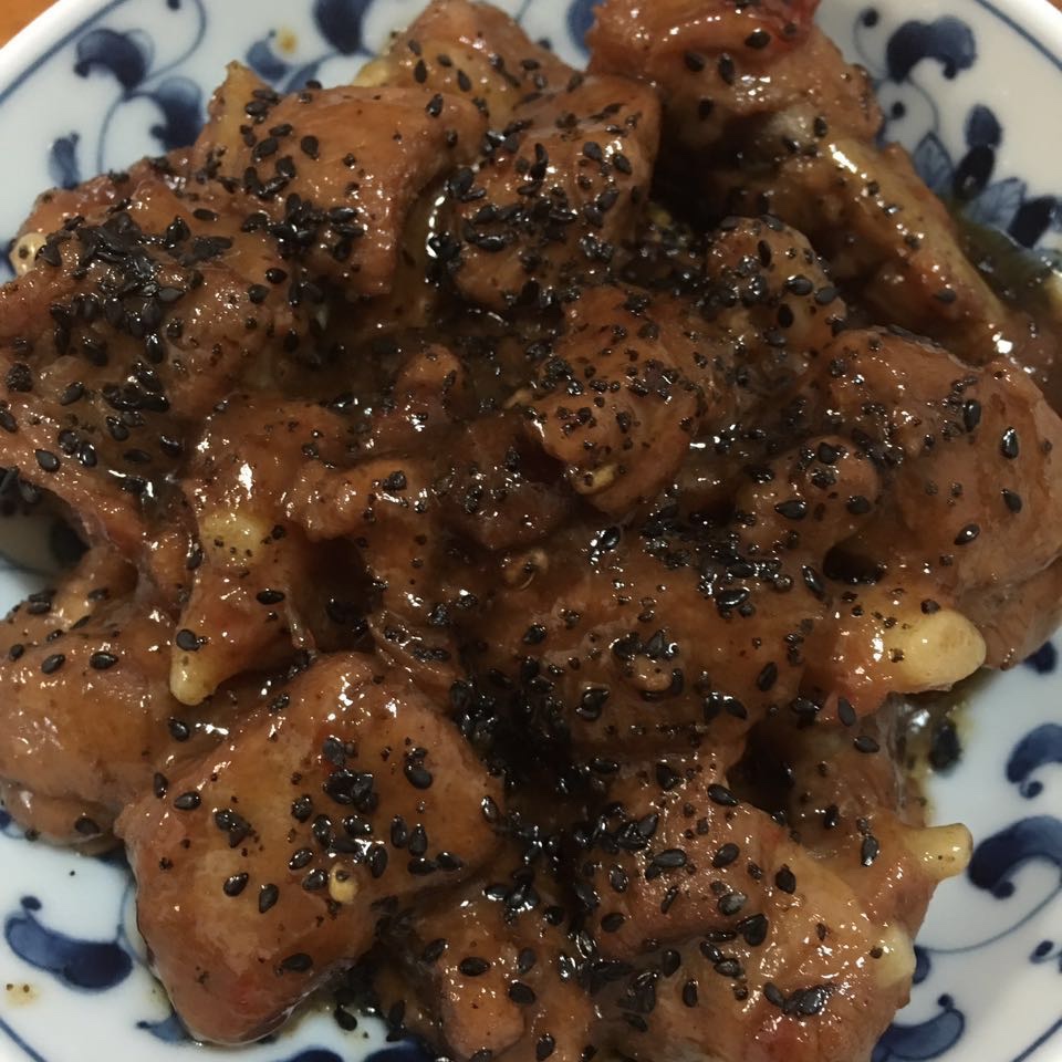 冰花梅酱烧排骨