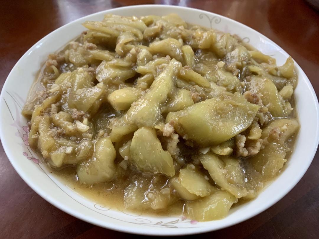 少油但很香的肉沫茄子