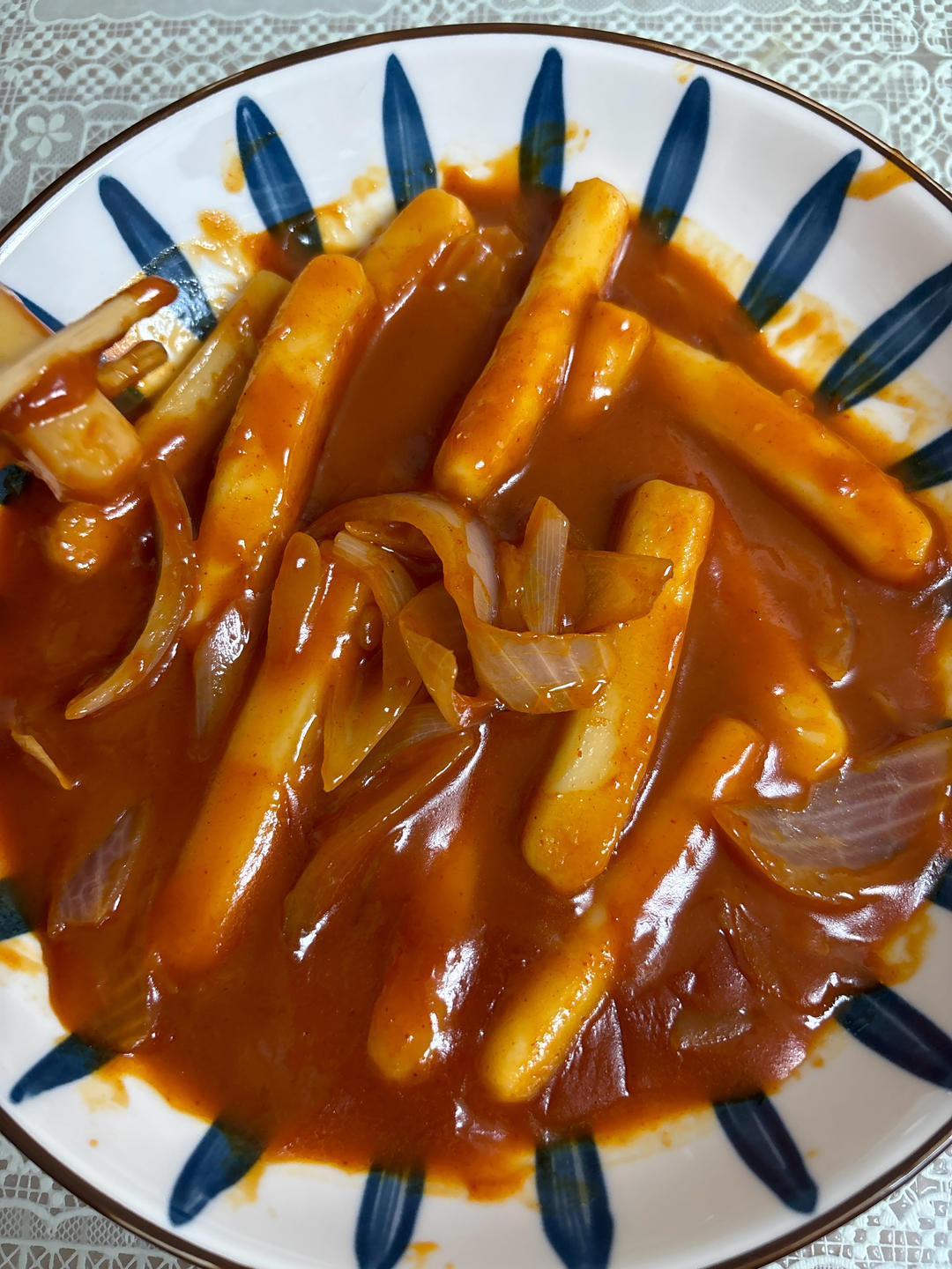 韩式辣炒年糕
