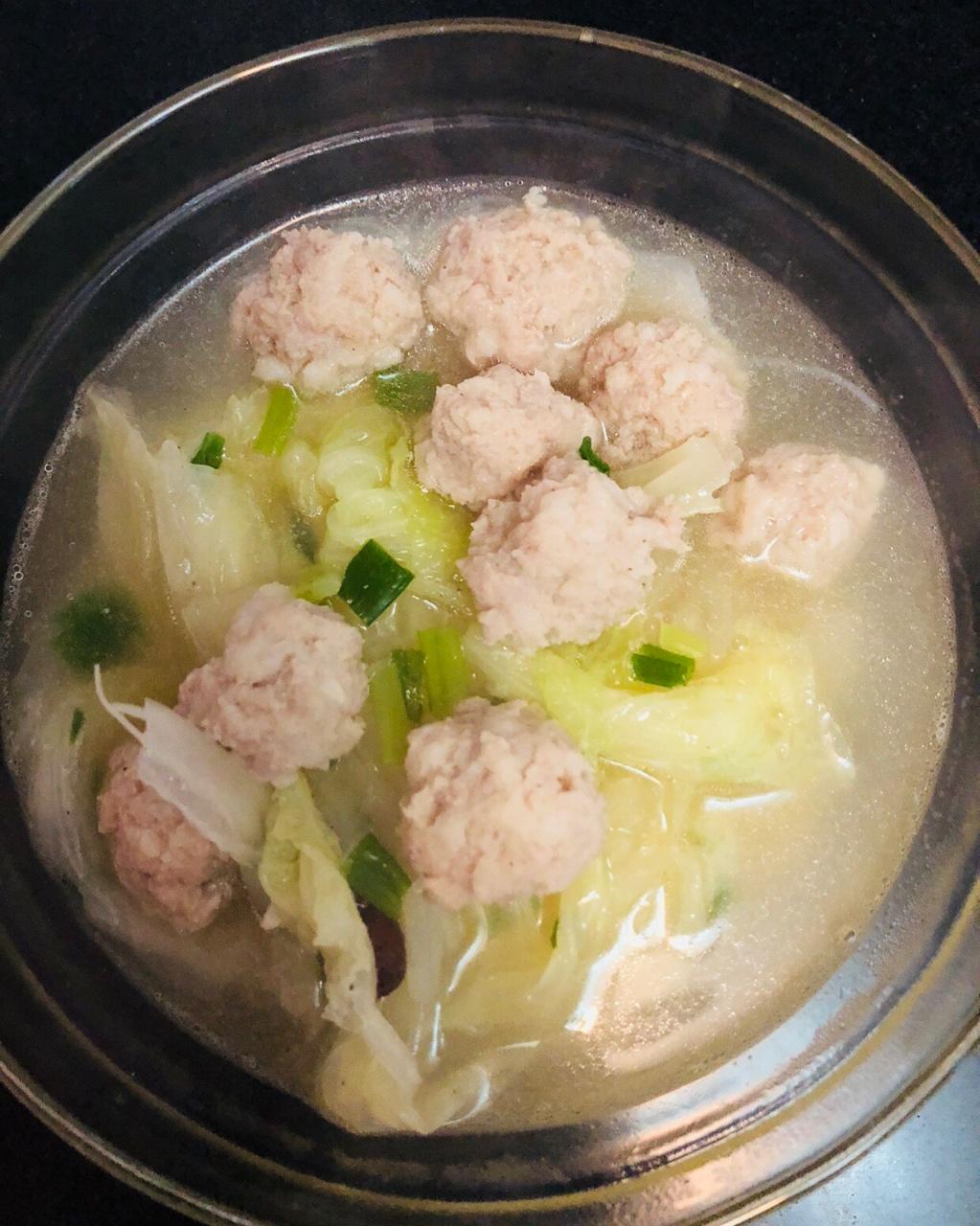 手机用户7060_mz2f做的白菜丸子粉丝汤