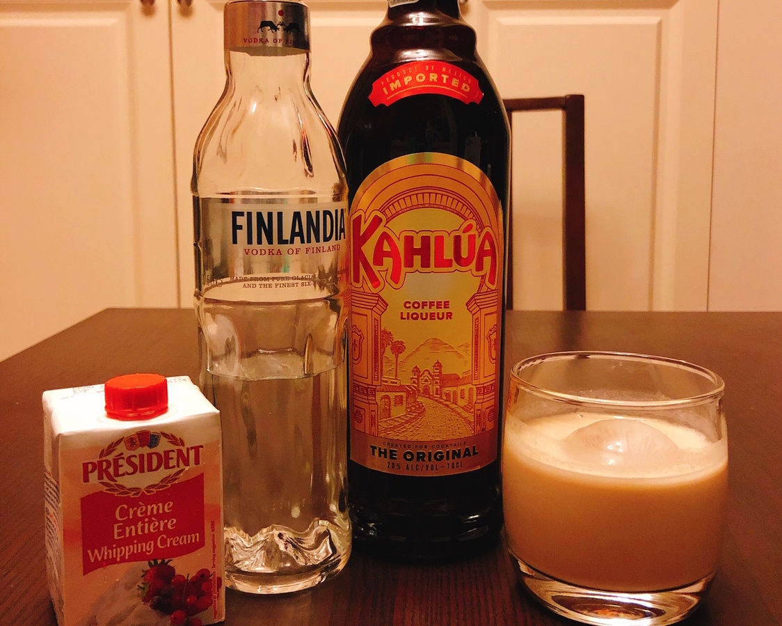 白俄罗斯鸡尾酒的做法