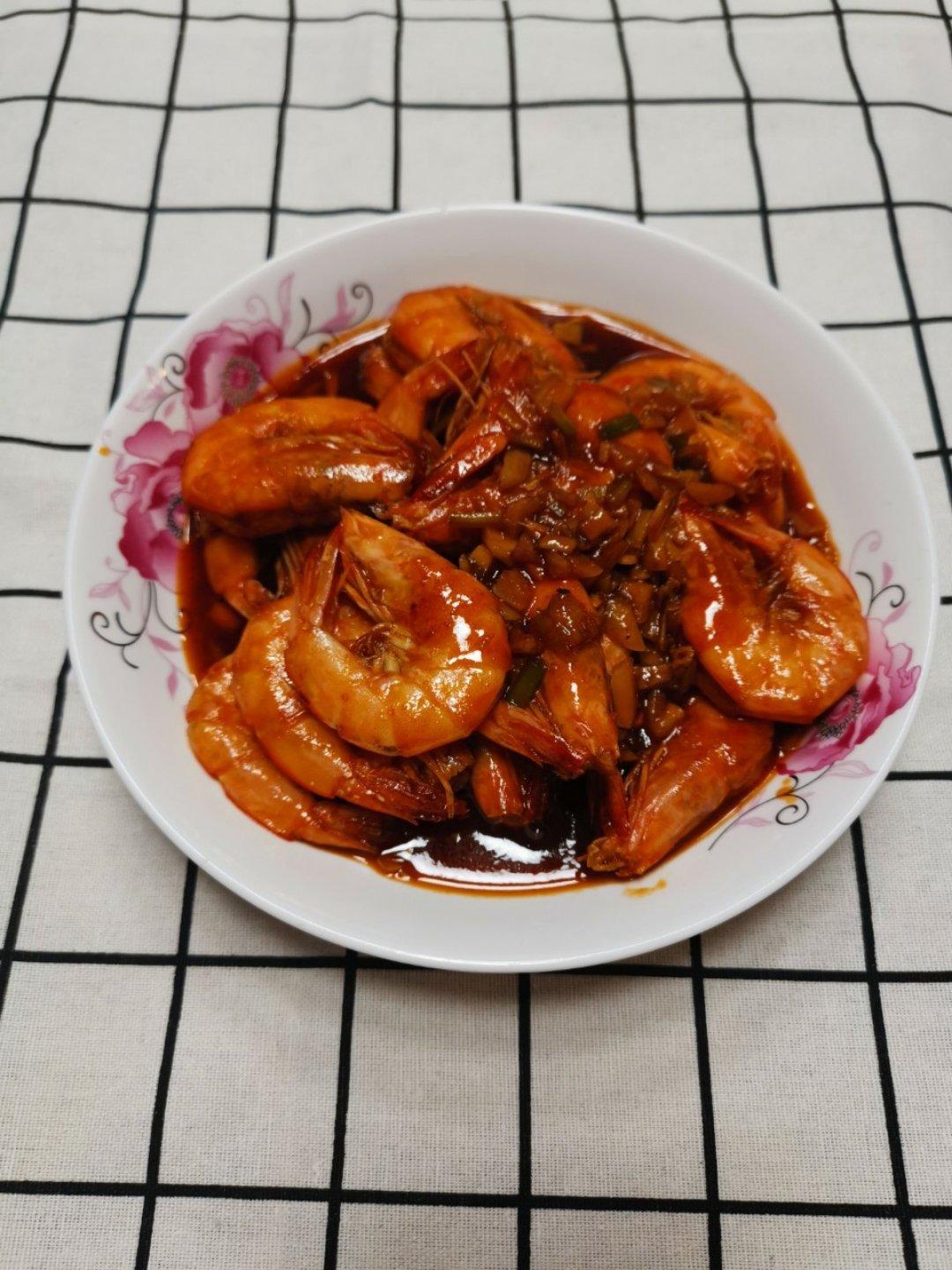 油焖大虾