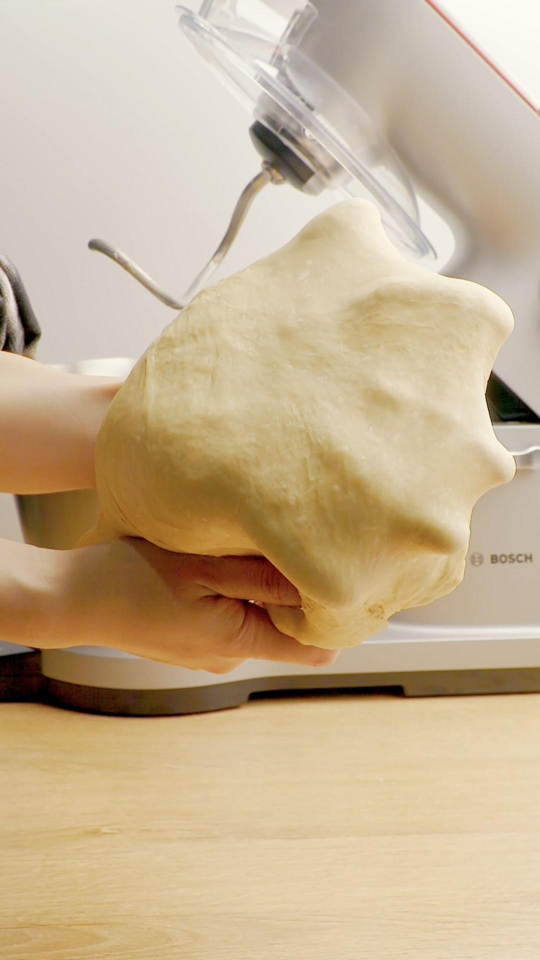 纯奶手撕吐司的做法 步骤1